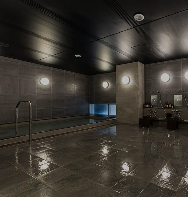 伸展手脚，放松身心的治愈大浴场