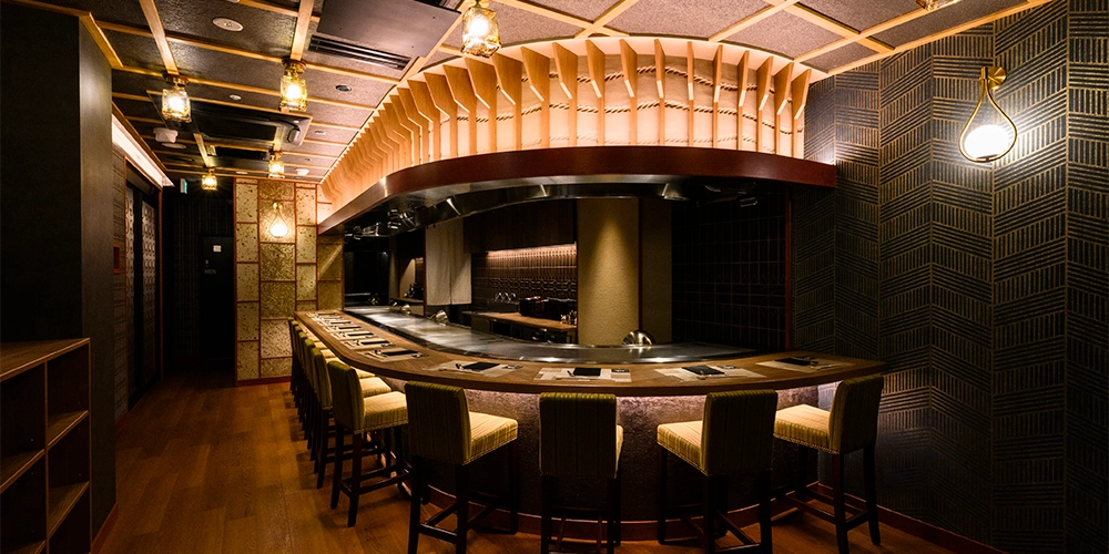 Ginza Steak 2F 内部