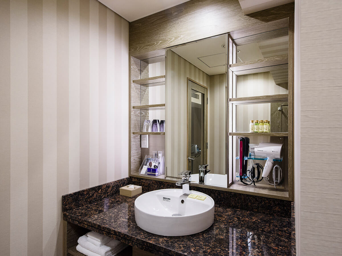 豪华双床（吸烟/非吸烟）/盥洗台