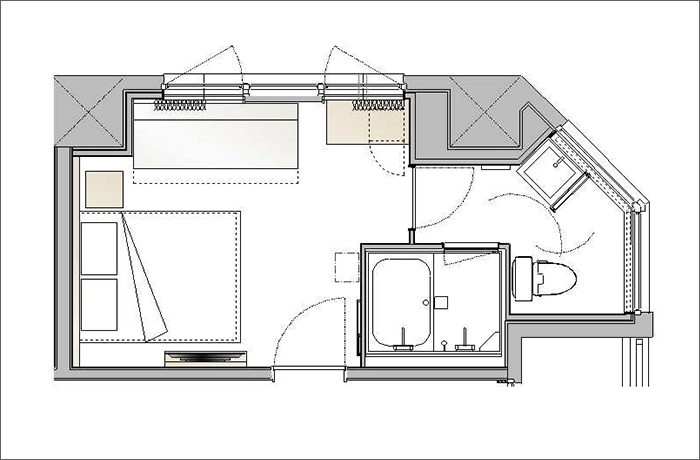 豪华大床（可容纳3位）