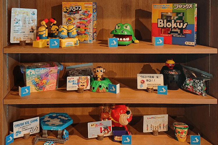 1楼咖啡厅&BAR的桌游专区登场!